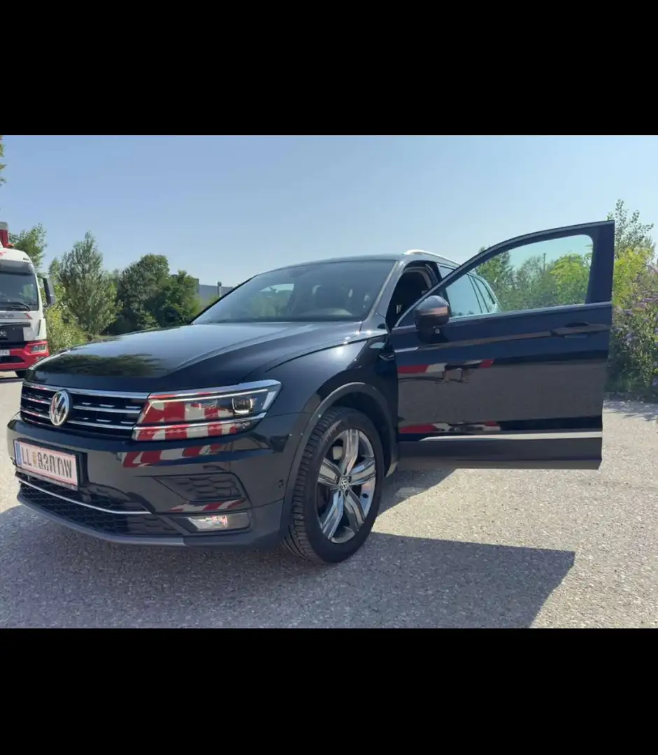 Volkswagen Tiguan Allspace 2,0 TDI SCR 4Motion Highline DSG Schwarz - 1