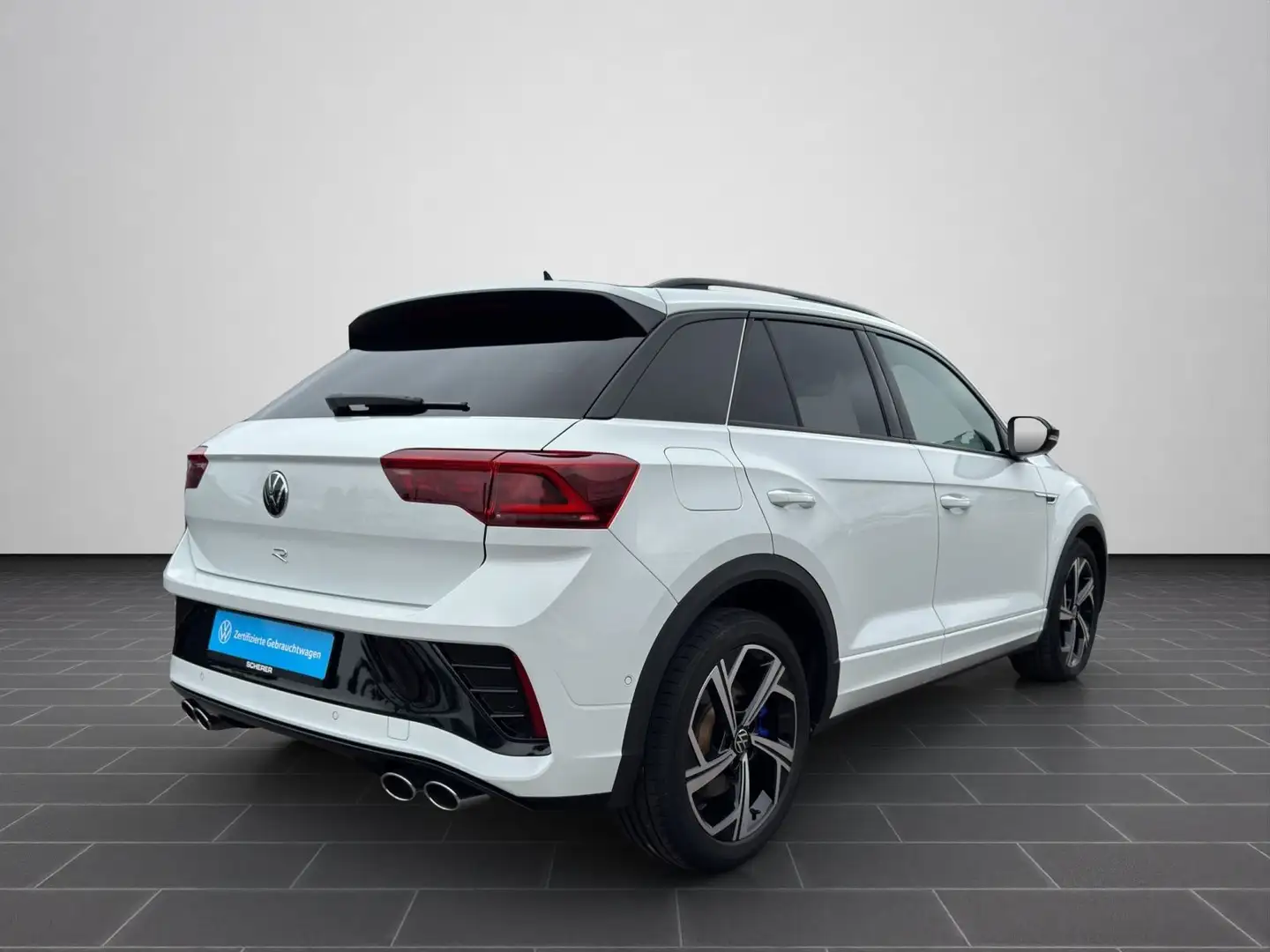Volkswagen T-Roc 2.0 TSI R DSG 4 Motion NAVI SHZ LED Weiß - 2