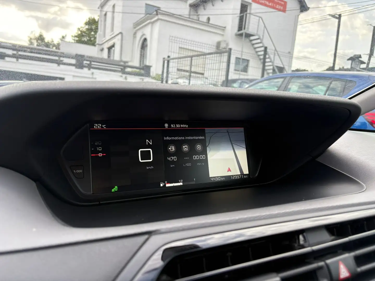 Citroen C4 SpaceTourer 1.5HDi -EU6-GARANTIE 1AN-CLIM-GPS-CARPLAY-CAMERA- Blanc - 2