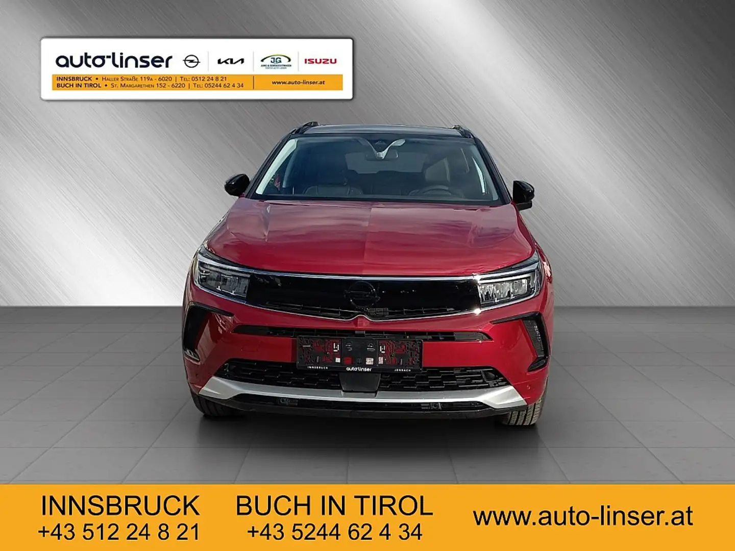 Opel Grandland 1,2 DI Turbo Edition Start/Stop Aut. Rouge - 2