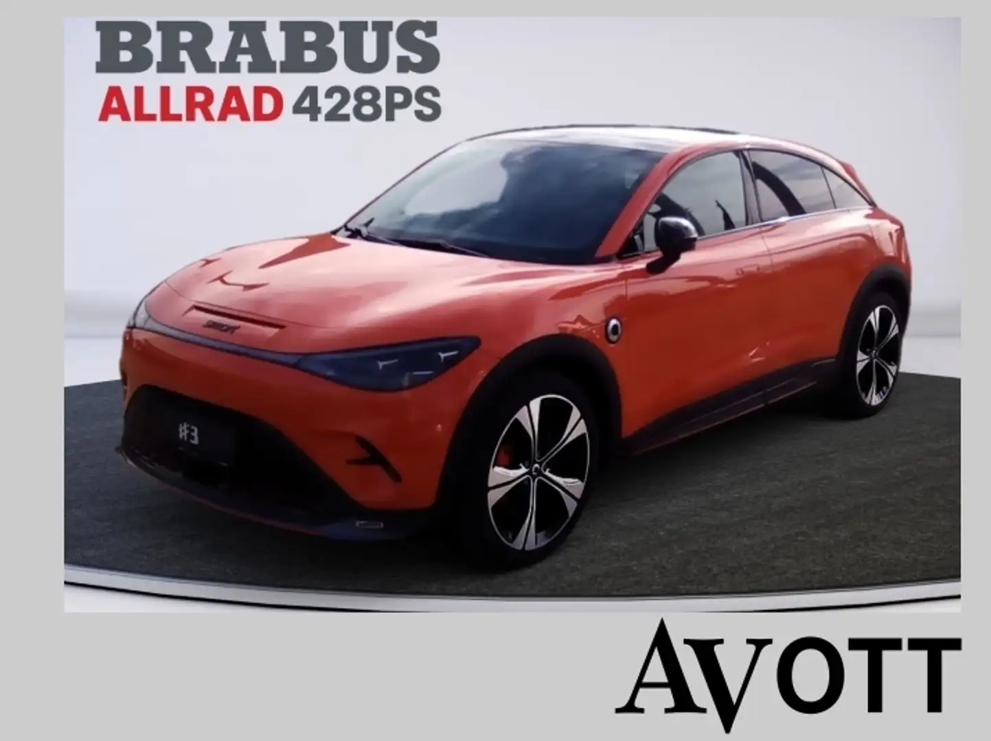 smart #3 BRABUS 428 PS ALLRAD Orange - 1