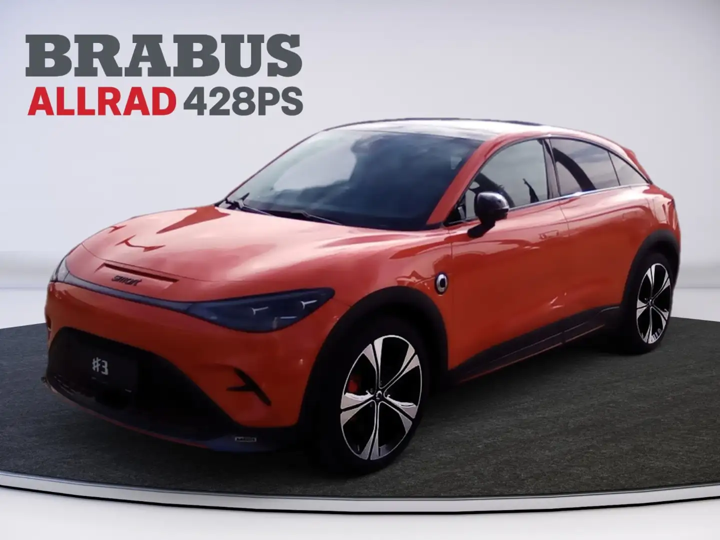 smart #3 BRABUS 428 PS ALLRAD Orange - 2