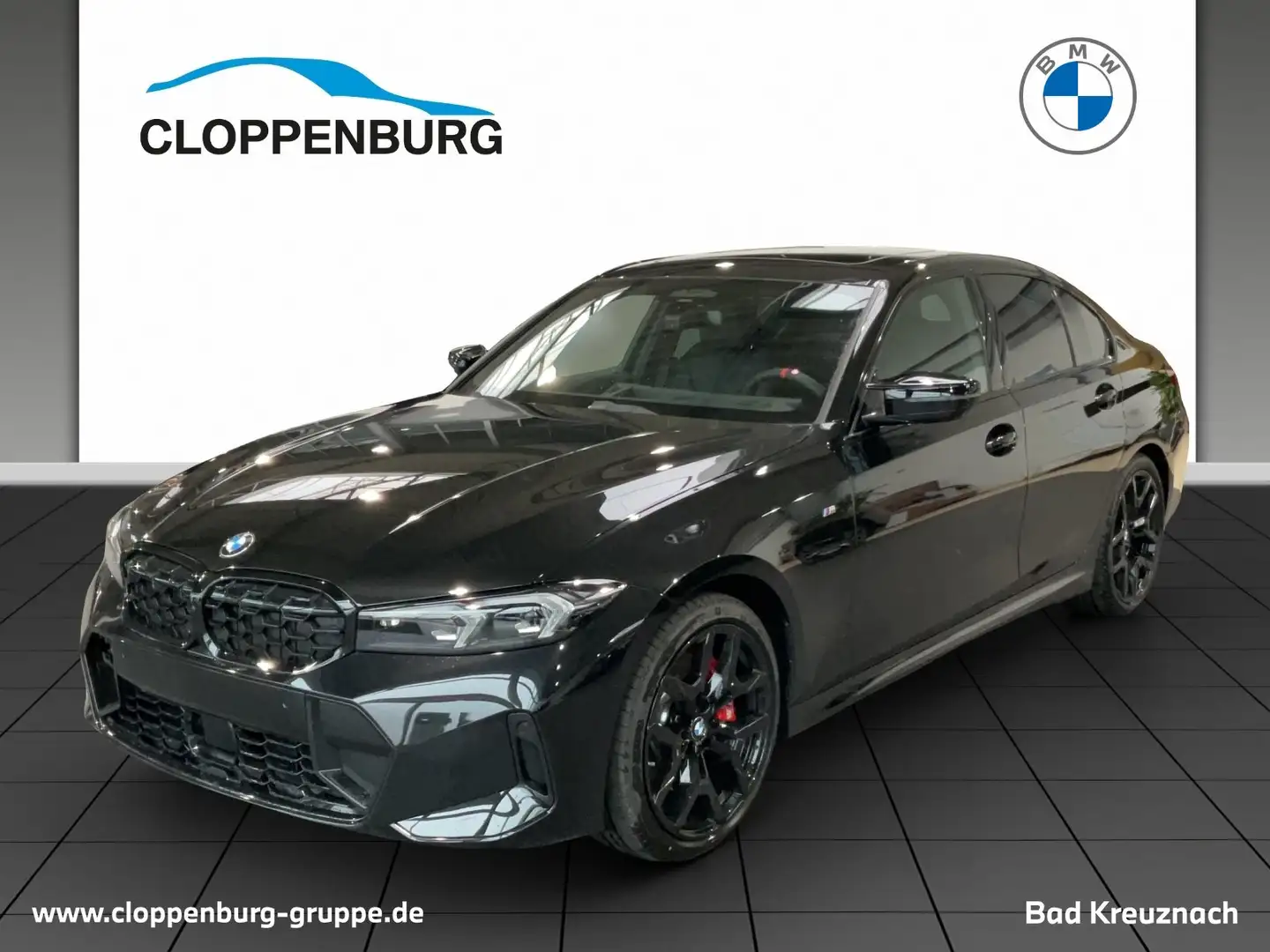 BMW 340 M340d xDrive M Sport Head-Up+Pano+LED+H&K+Shz Schwarz - 1