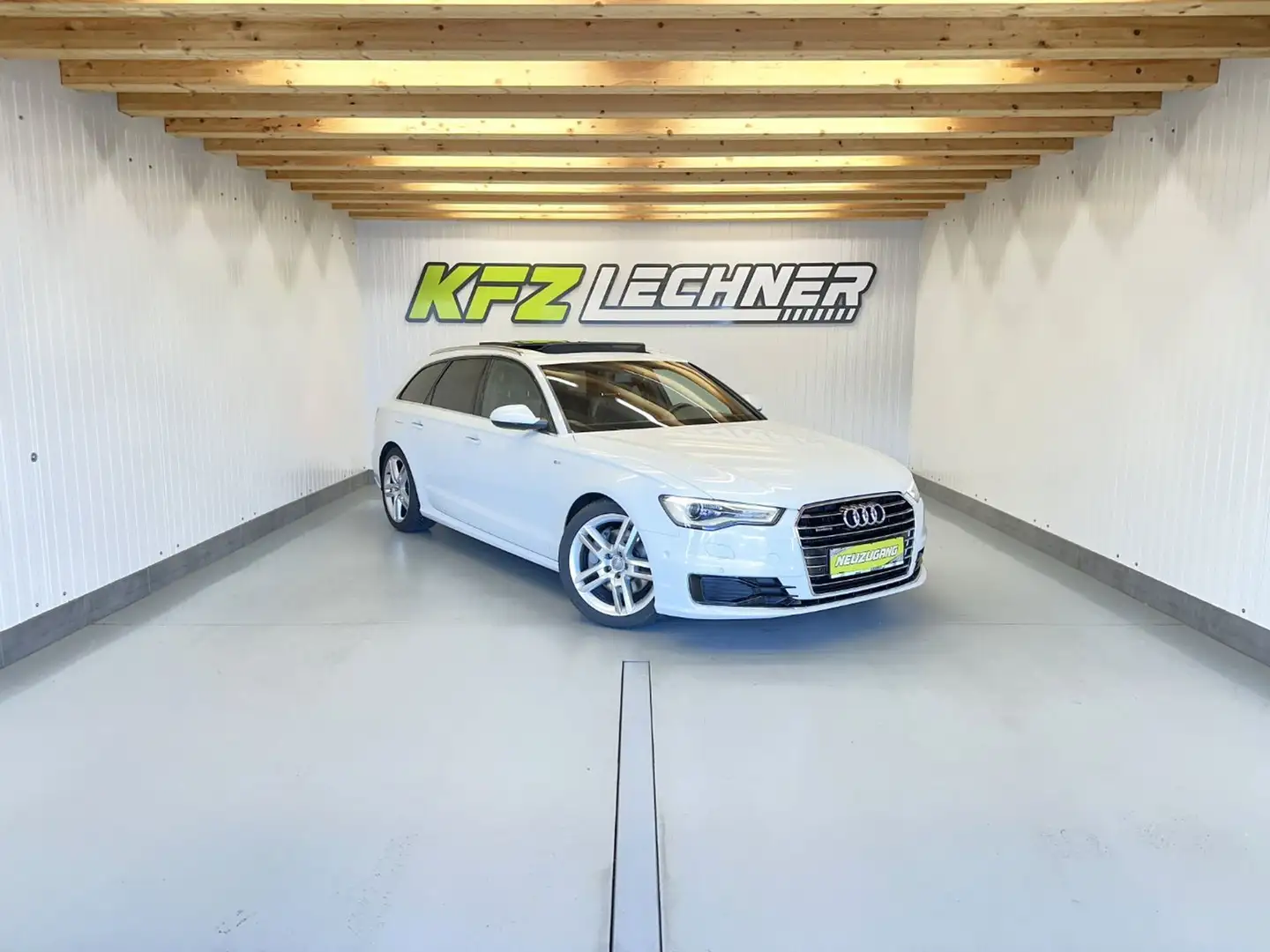 Audi A6 Avant 3.0 TDI S-tr. quattro "S line" AHK*PANO*SIT Weiß - 1