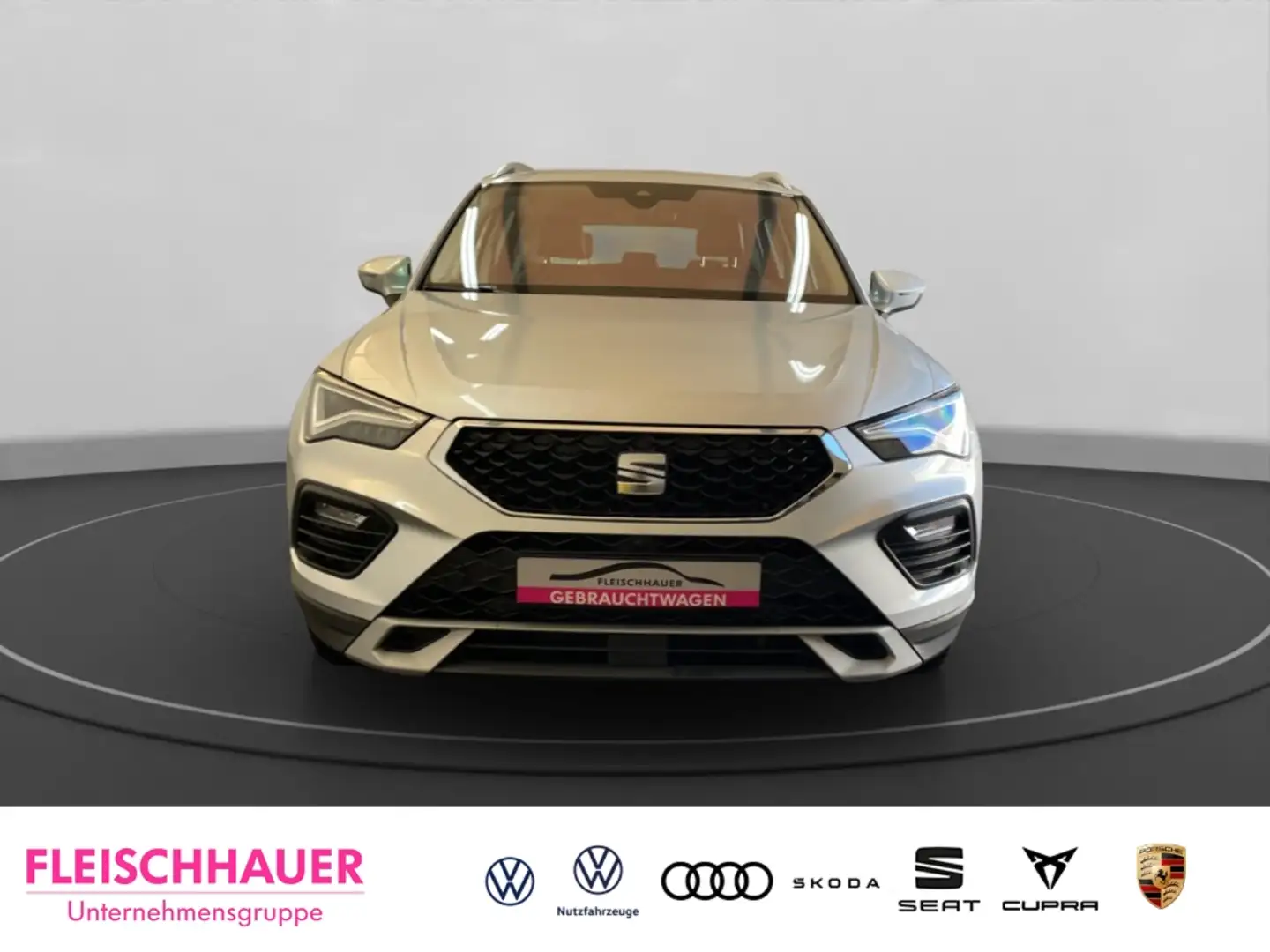 SEAT Ateca Style 2,0 TDI LED Navi ACC Digitales Cockpit Parkl Silber - 2