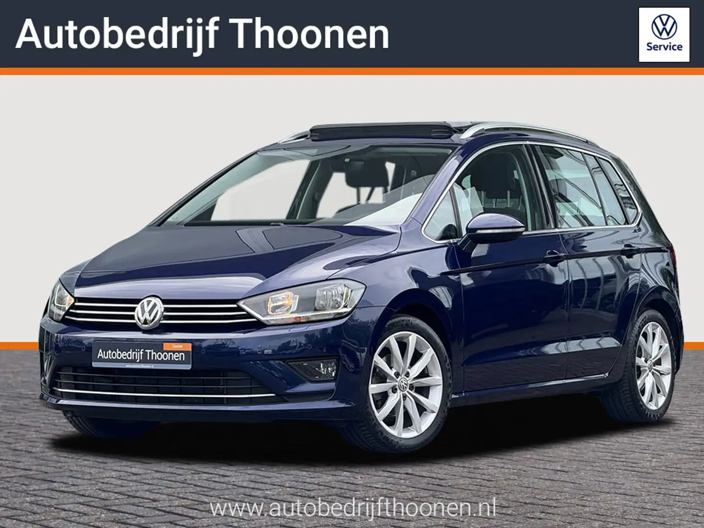 Volkswagen Golf Sportsvan 1.2 TSI Highline Blauw - 1