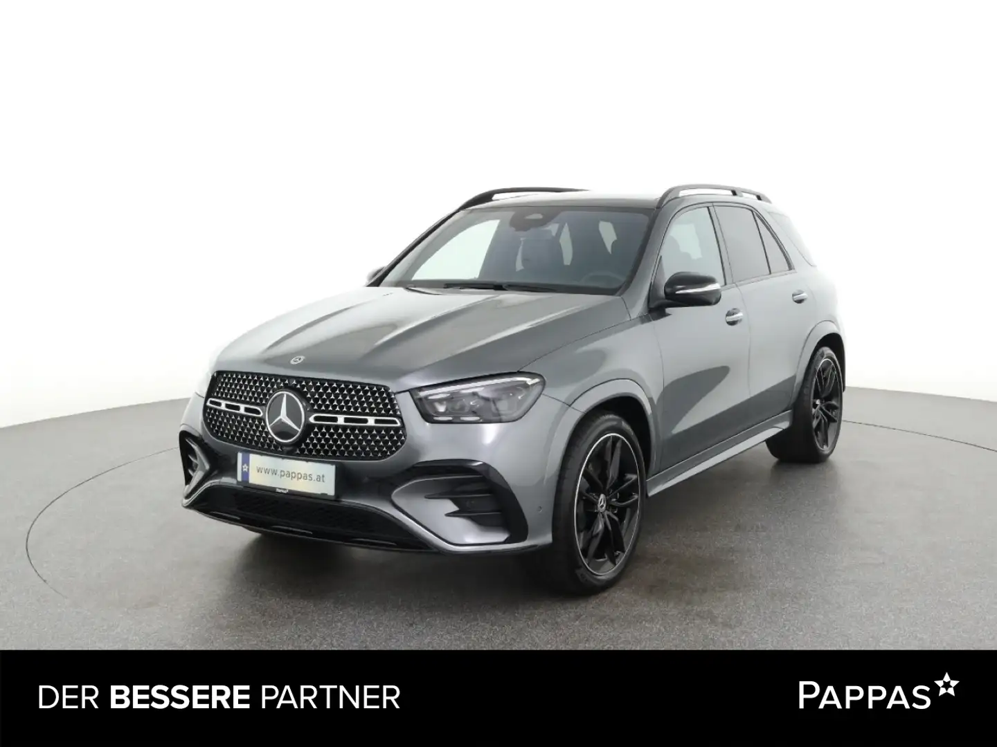 Mercedes-Benz GLE 450 d 4MATIC Stdhz PTS Distr Navi Sitzklima Grau - 1