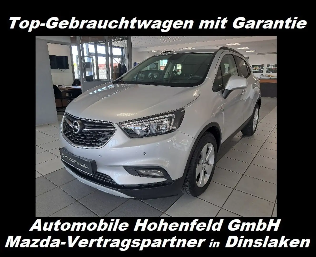 Opel Mokka 1,6 Active *KLIMA*RÜCKFAHRKAM.*SHZG*PDC* Argent - 1
