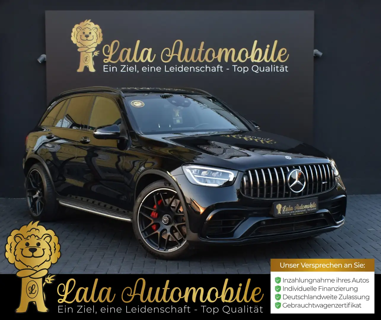 Mercedes-Benz GLC 63 AMG s 4Matic MEMORY CARBON 510PS PANO Noir - 1