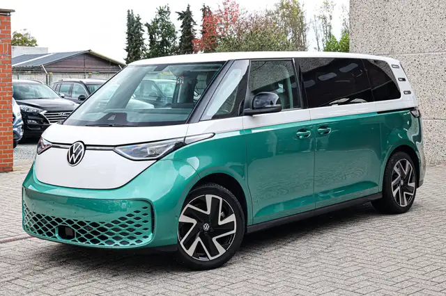 Volkswagen ID. Buzz LANGE-WIELBASIS*210KW-286PK*BTW-WAGEN*7-ZITPLAATSEN*ACHTERUITRIJCAMERA*APPLE-CARPLAY*