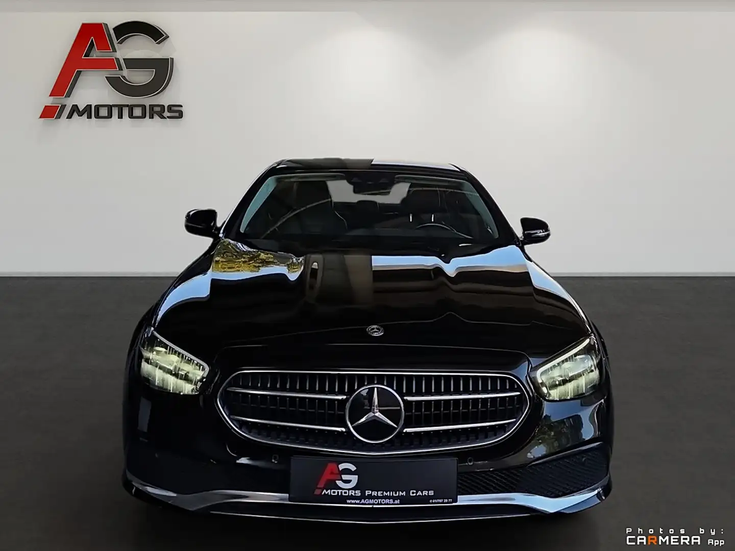 Mercedes-Benz E 200 d Avantgarde Aut. /Navi/Kamera/HUD/Leder/1.Besitz Schwarz - 2