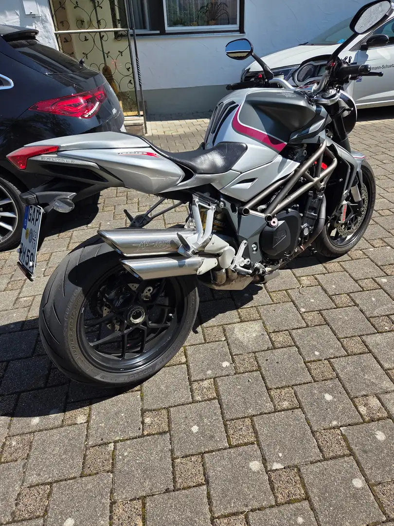 MV Agusta Brutale 1090 Argent - 1