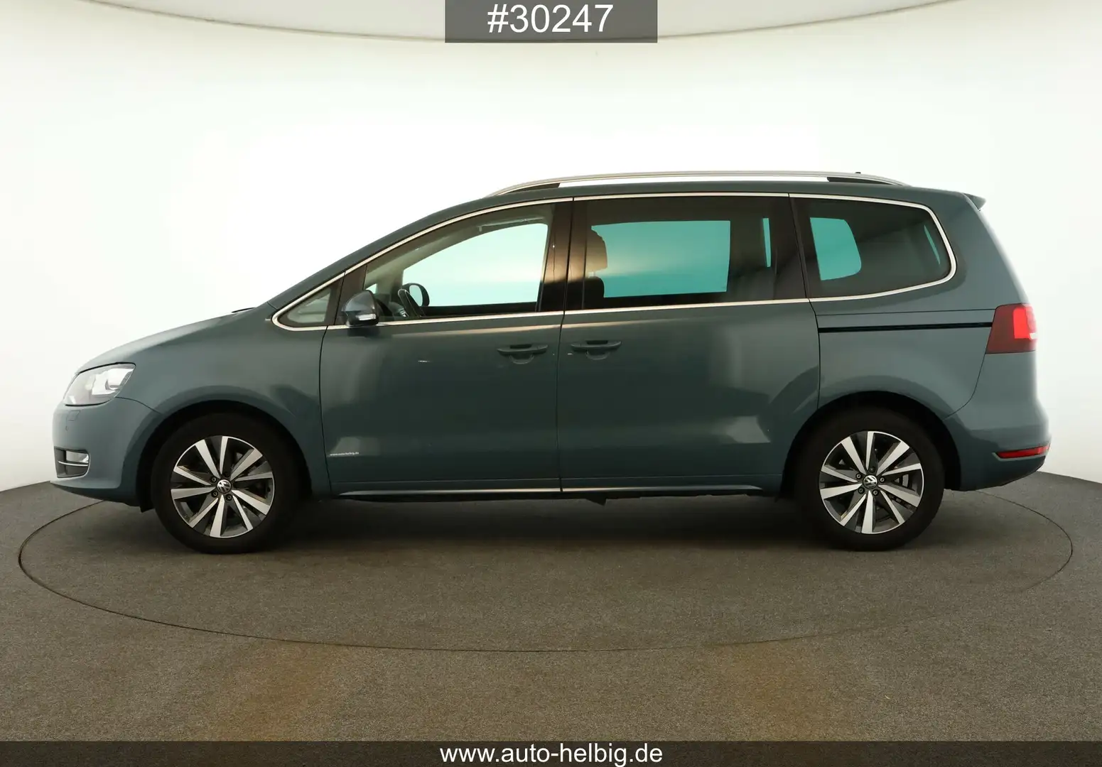 Volkswagen Sharan Sharan 1.4 TSI Highline #7-Sitzer#17Zoll#Cam#ACC Blau - 2