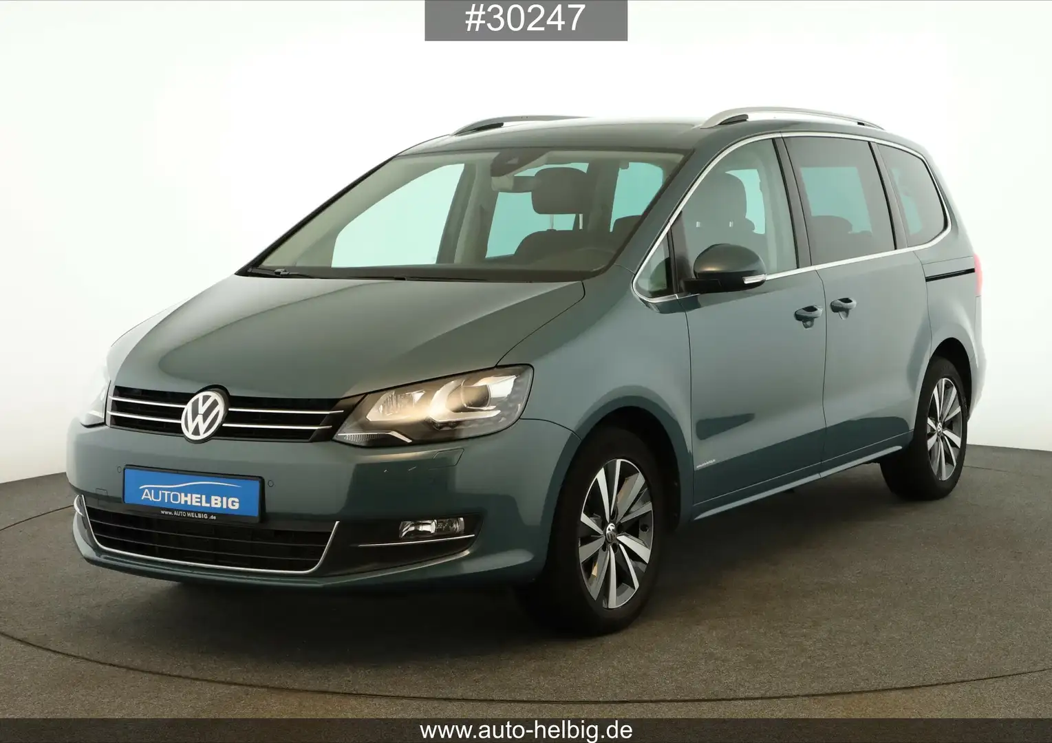 Volkswagen Sharan Sharan 1.4 TSI Highline #7-Sitzer#17Zoll#Cam#ACC Bleu - 1