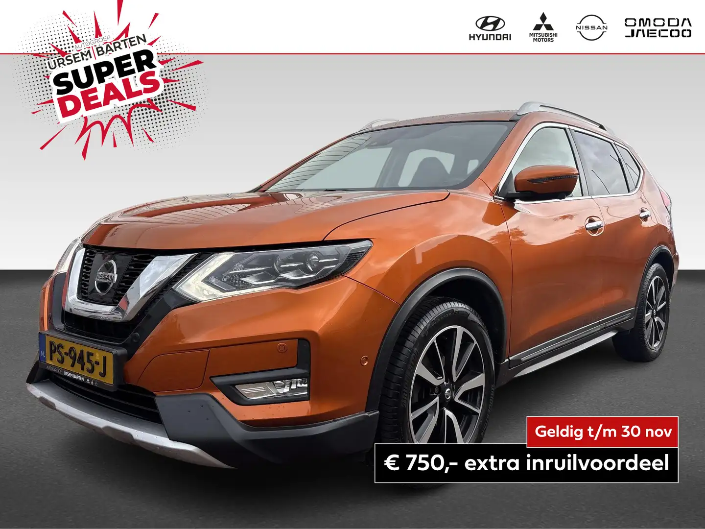 Nissan X-Trail 1.6 DIG-T Tekna Oranje - 1