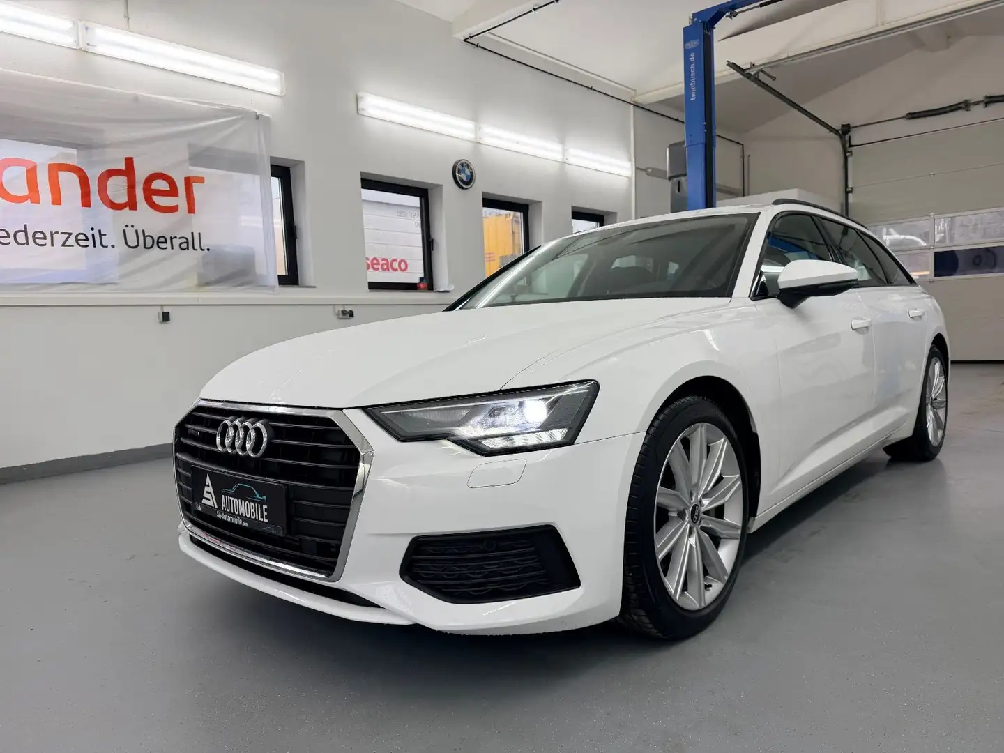 Audi A6 Avant 45 TDI *Kamera*Spurhalte*VAT19%* Weiß - 2