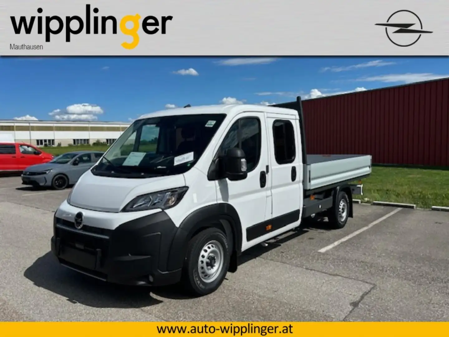 Opel Movano Pritsche DK 35* L4 140PS, 6G Weiß - 1