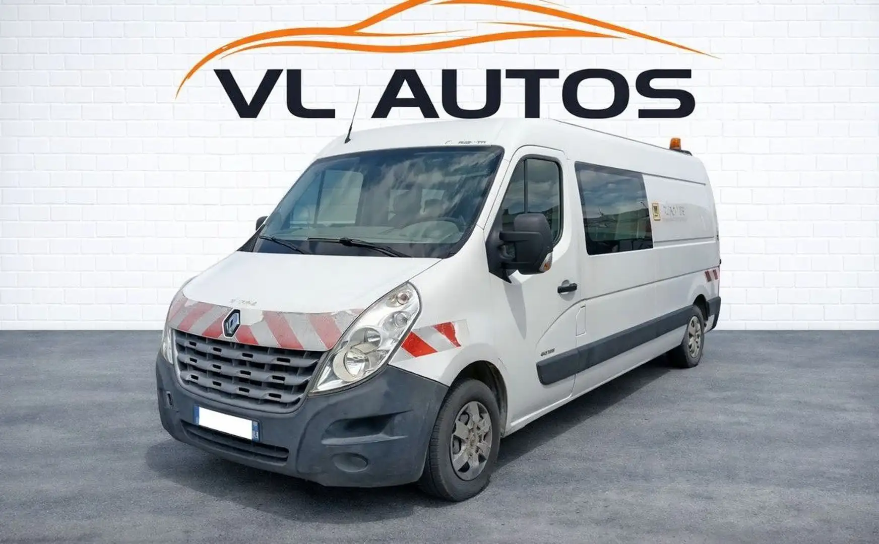 Renault Master 3 Phase 1 Cabine approfondie 7 places 2.3 DCI 125 cv Année 2011 Possibilité lot Pro-Export Weiß - 2