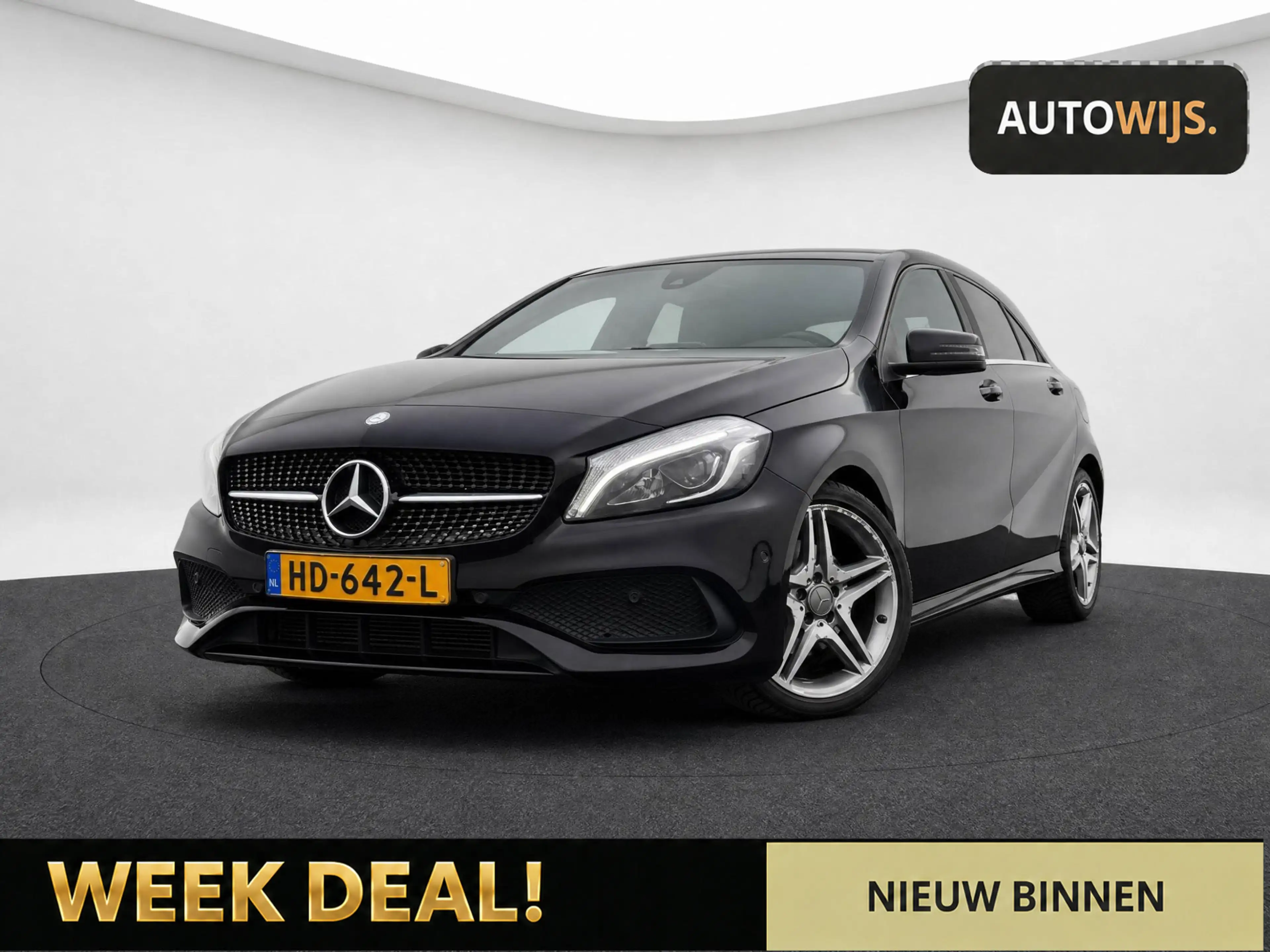 Mercedes-Benz A 180 Ambition|NL AUTO|AMG VELGEN|FACELIFT|AUT|GROOT NAV