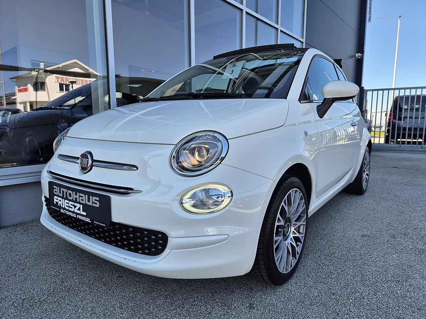Fiat 500C ECO 1,2 69 Lounge Weiß - 1