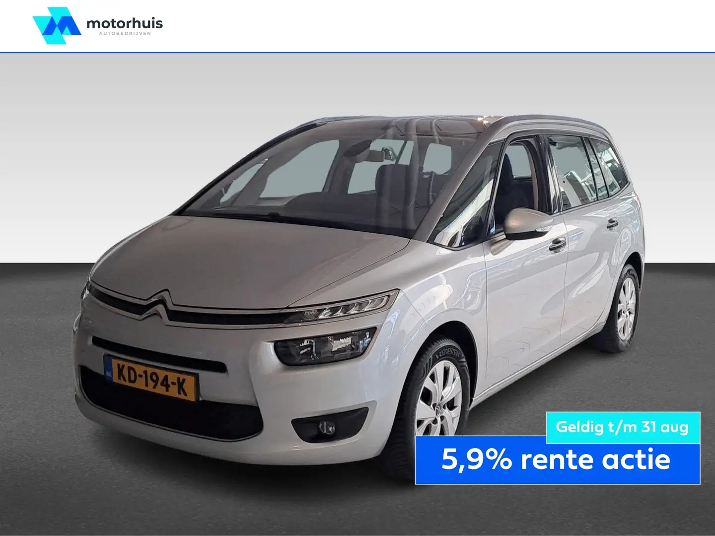 Citroen Grand C4 Picasso Grijs - 1