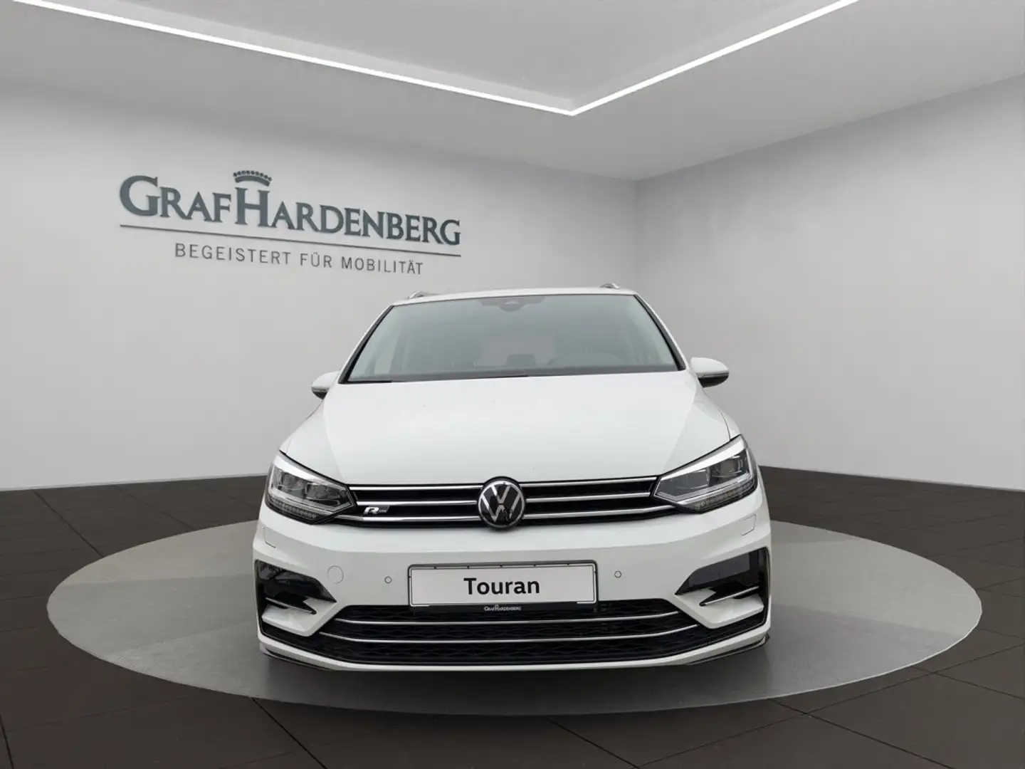 Volkswagen Touran Highline 2.0 TDI DSG R-Line Black Style Weiß - 2