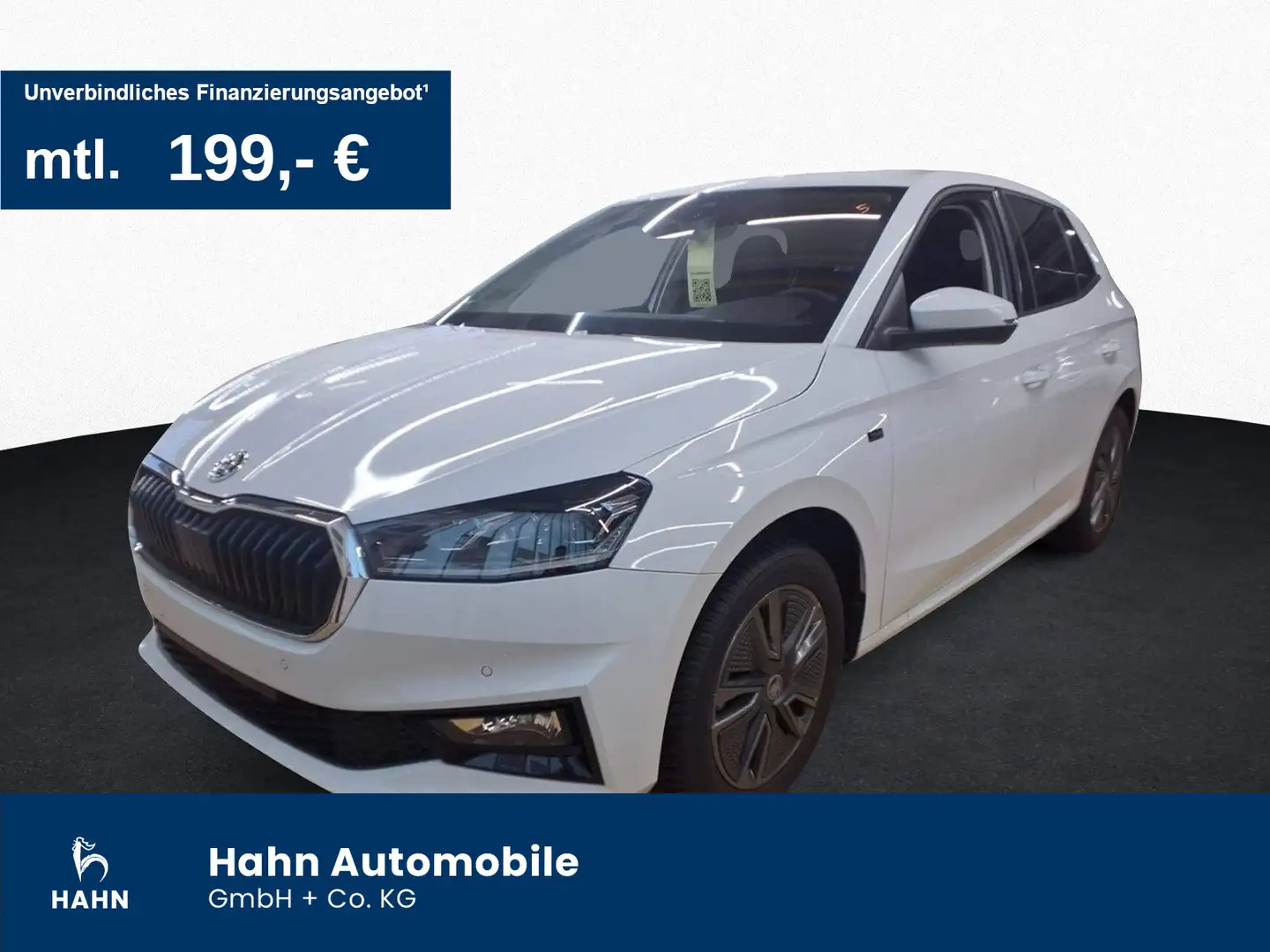 Skoda Fabia 1.0TSI Tour LED Navi PDC CAM Sitzh APP DAB Weiß - 1