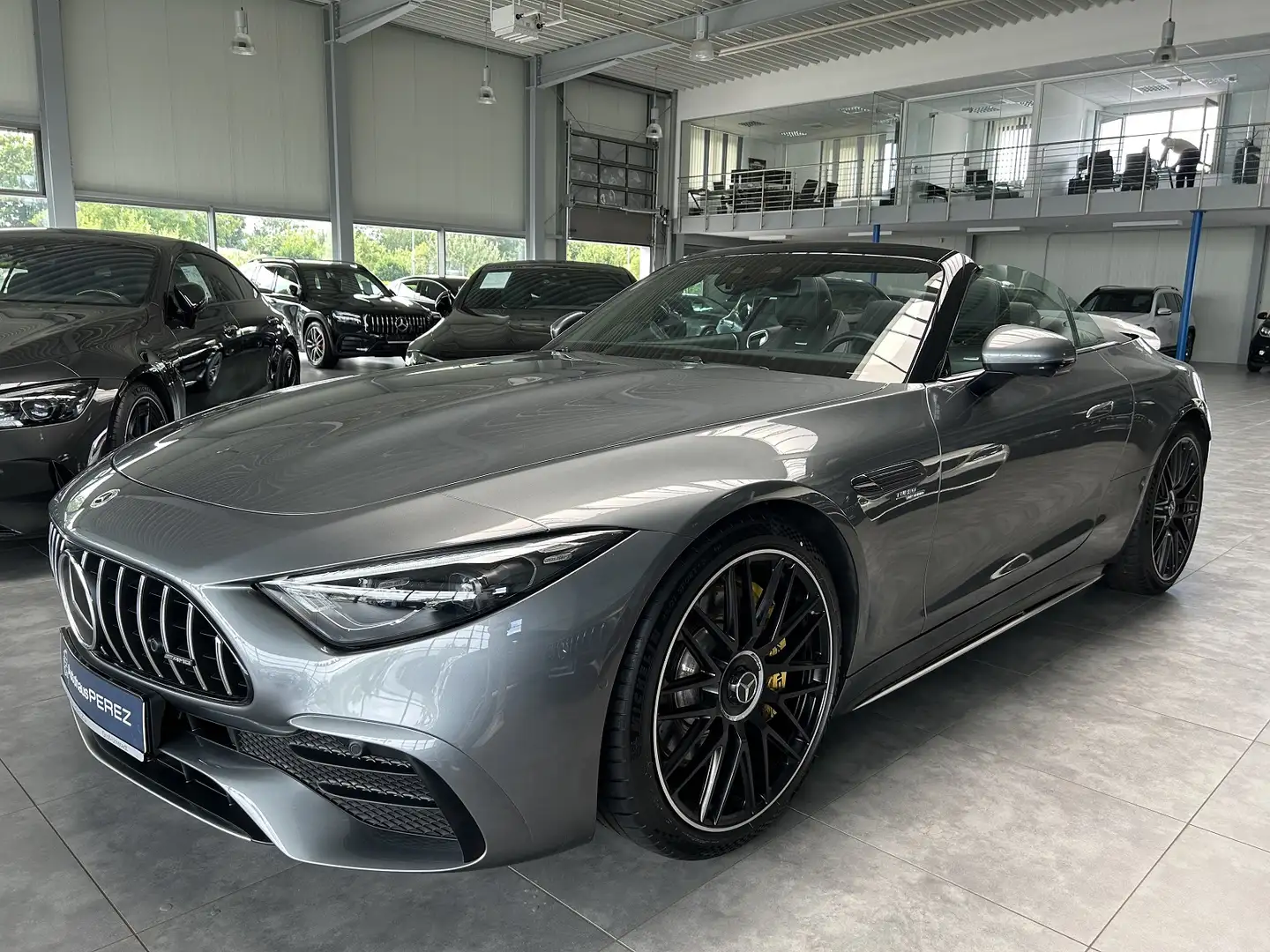 Mercedes-Benz SL 43 AMG DISTRONIC-DYNAMIC PLUS-MEMORY-KAMERA Gris - 2