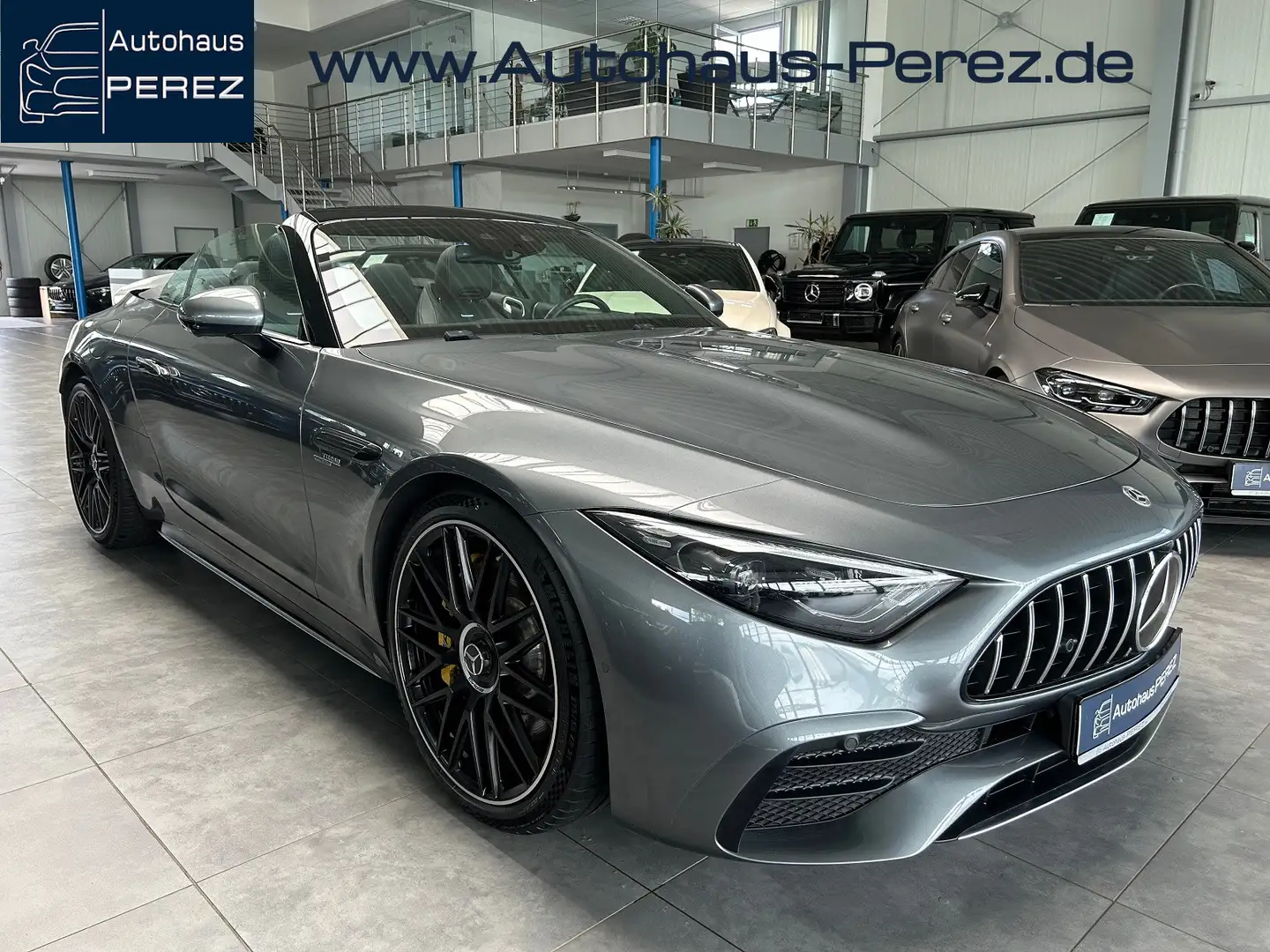 Mercedes-Benz SL 43 AMG DISTRONIC-DYNAMIC PLUS-MEMORY-KAMERA Gris - 1