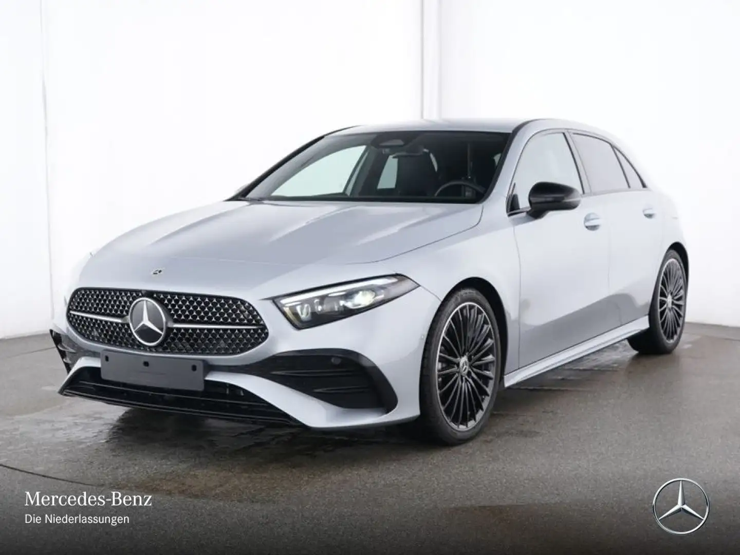 Mercedes-Benz A 200 AMG+NIGHT+MULTIBEAM+KAMERA+KEYLESS+7G Silber - 2