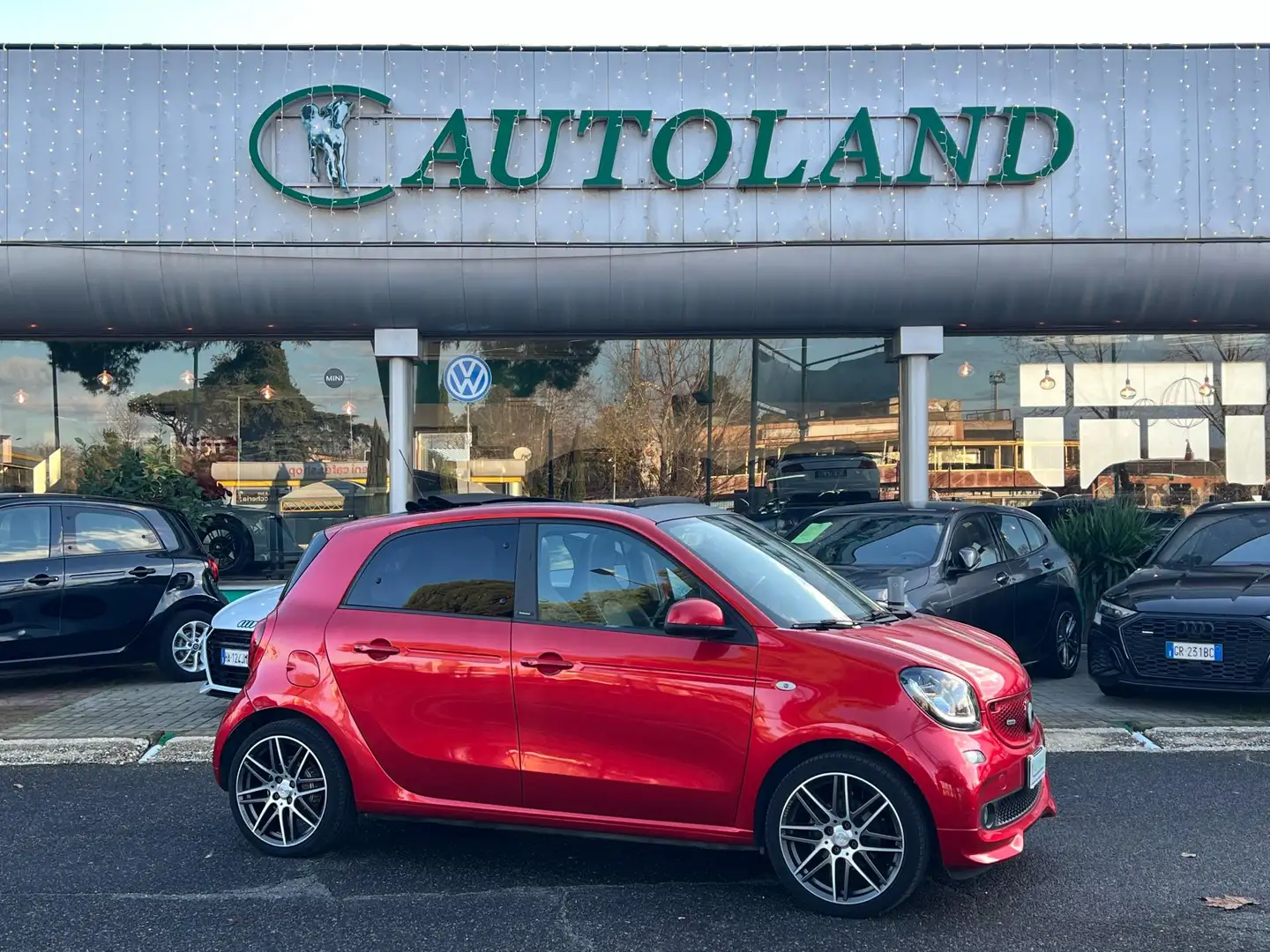 smart forFour 0.9 t Brabus Xclusive 109cv twinamic Cabrio Rosso - 2