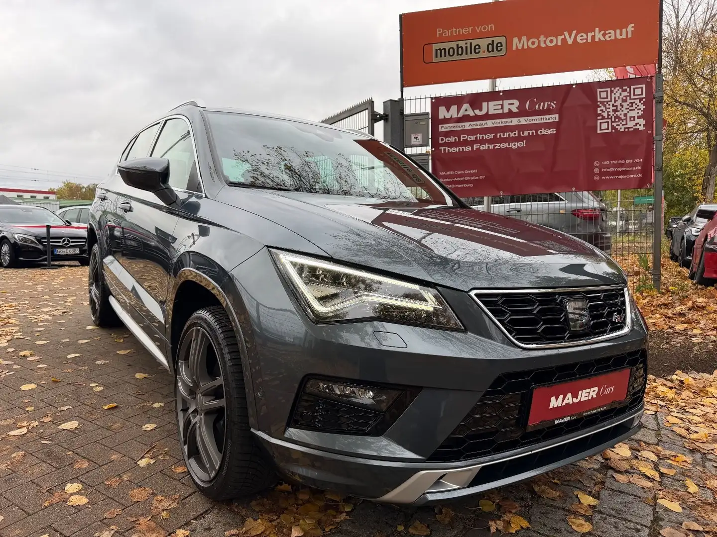 SEAT Ateca FR*PANO*BEATSAUDIO*ALCANTARA Grau - 1