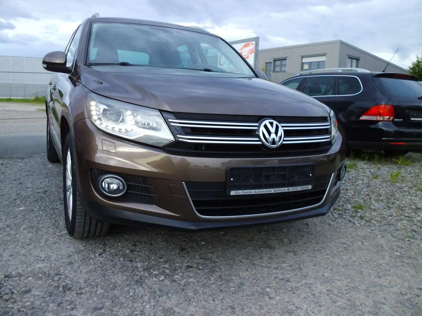 Volkswagen Tiguan 1.4 TSI 4Motion Sport/2.Hand/Klima/EURO 5/LED/AHK. Braun - 1