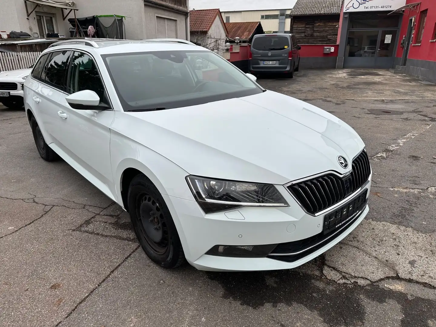 Skoda Superb 2.0 TDI Combi Style/Navi/Xenon/ACC Blanco - 1