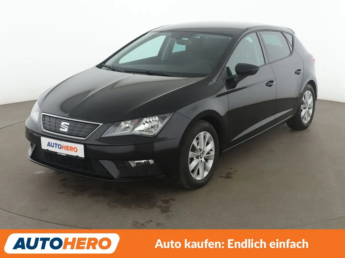 SEAT Leon 1.0 TSI Style Ecomotive Aut.*NAVI*TEMPO*PDC*SHZ* Noir - 1