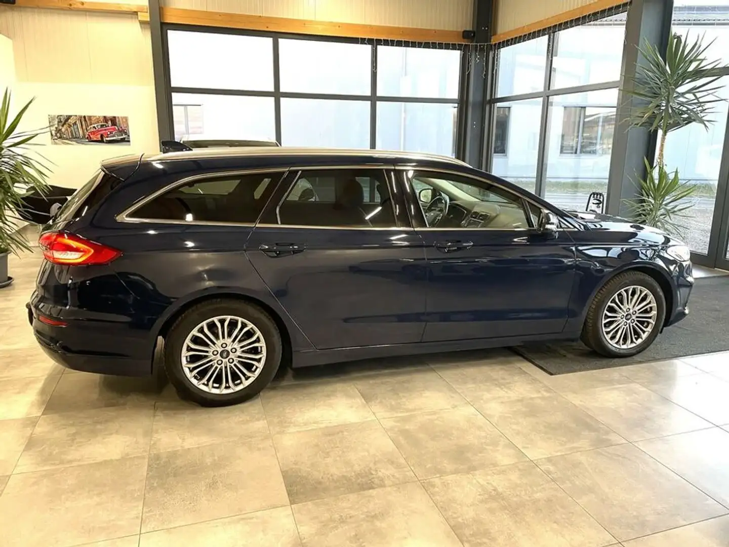 Ford Mondeo Titanium 2,0 EcoBlue Aut. *LED*PDC*NAV*AHK* Blau - 2