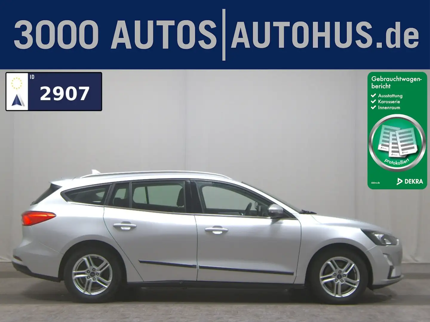 Ford Focus Turnier 1.5 EB Cool&Connect Navi PDC Argent - 1