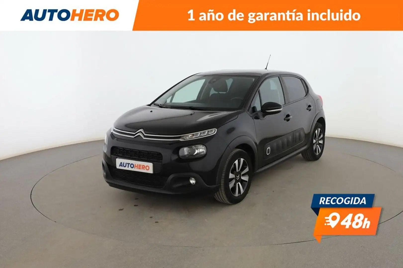 Citroen C3 1.2 PureTech Feel Zwart - 1