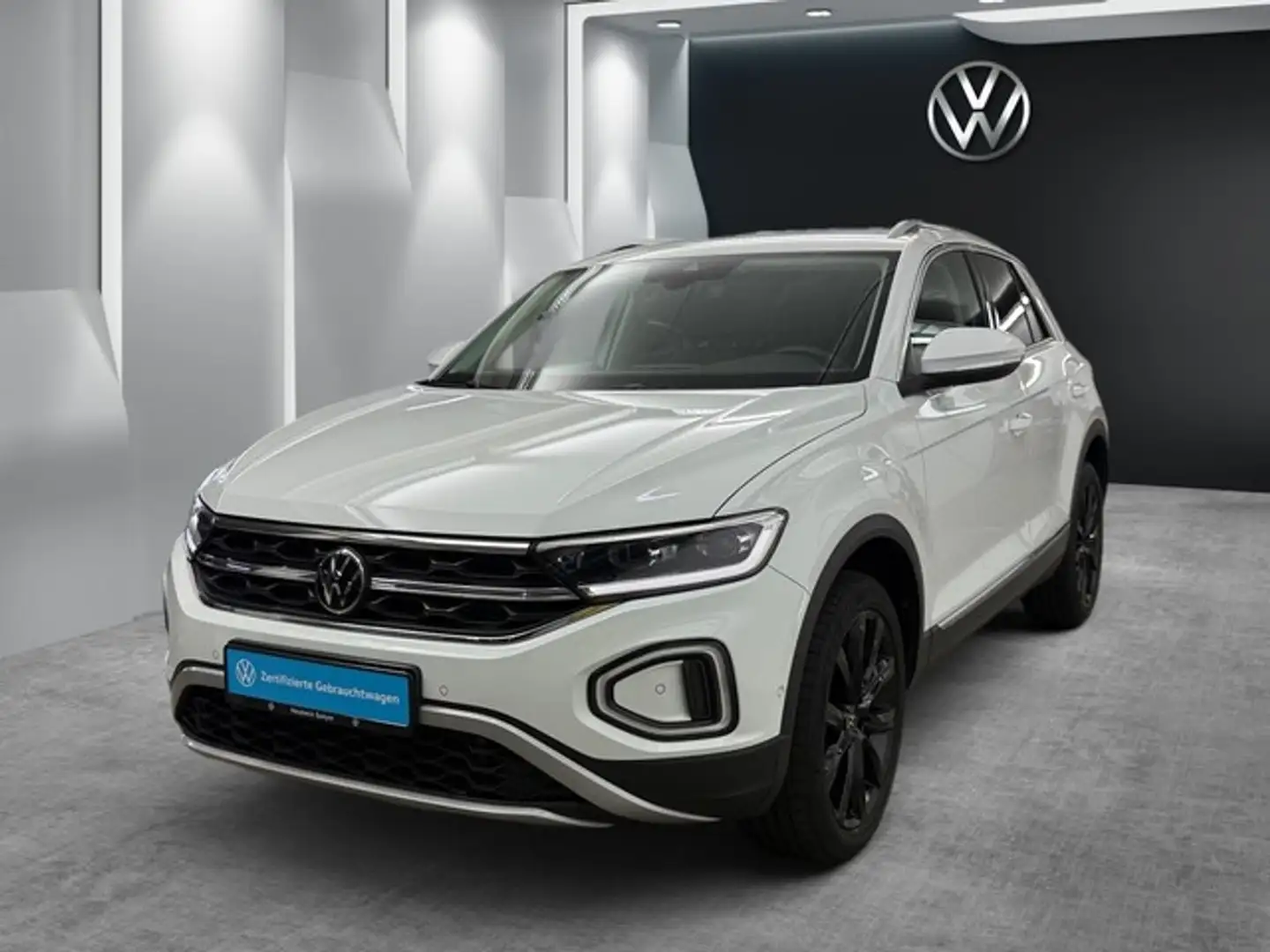 Volkswagen T-Roc STYLE 2.0 L TDI DSG Style Business AHK NAVI Wit - 1