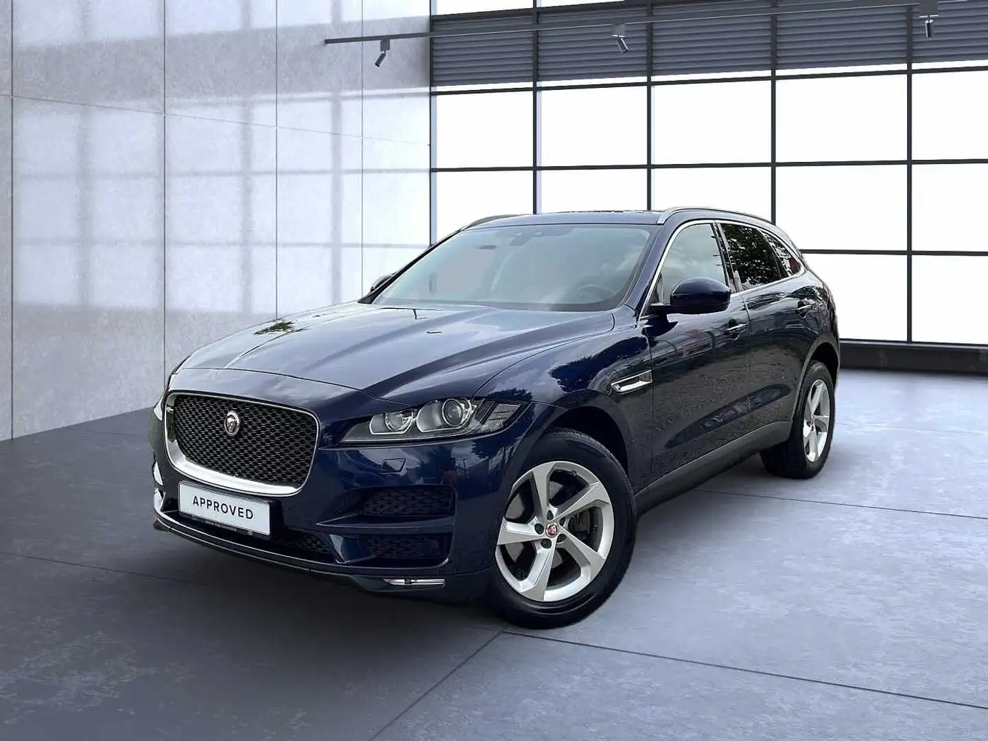 Jaguar F-Pace 30d AWD Portfolio Blau - 1
