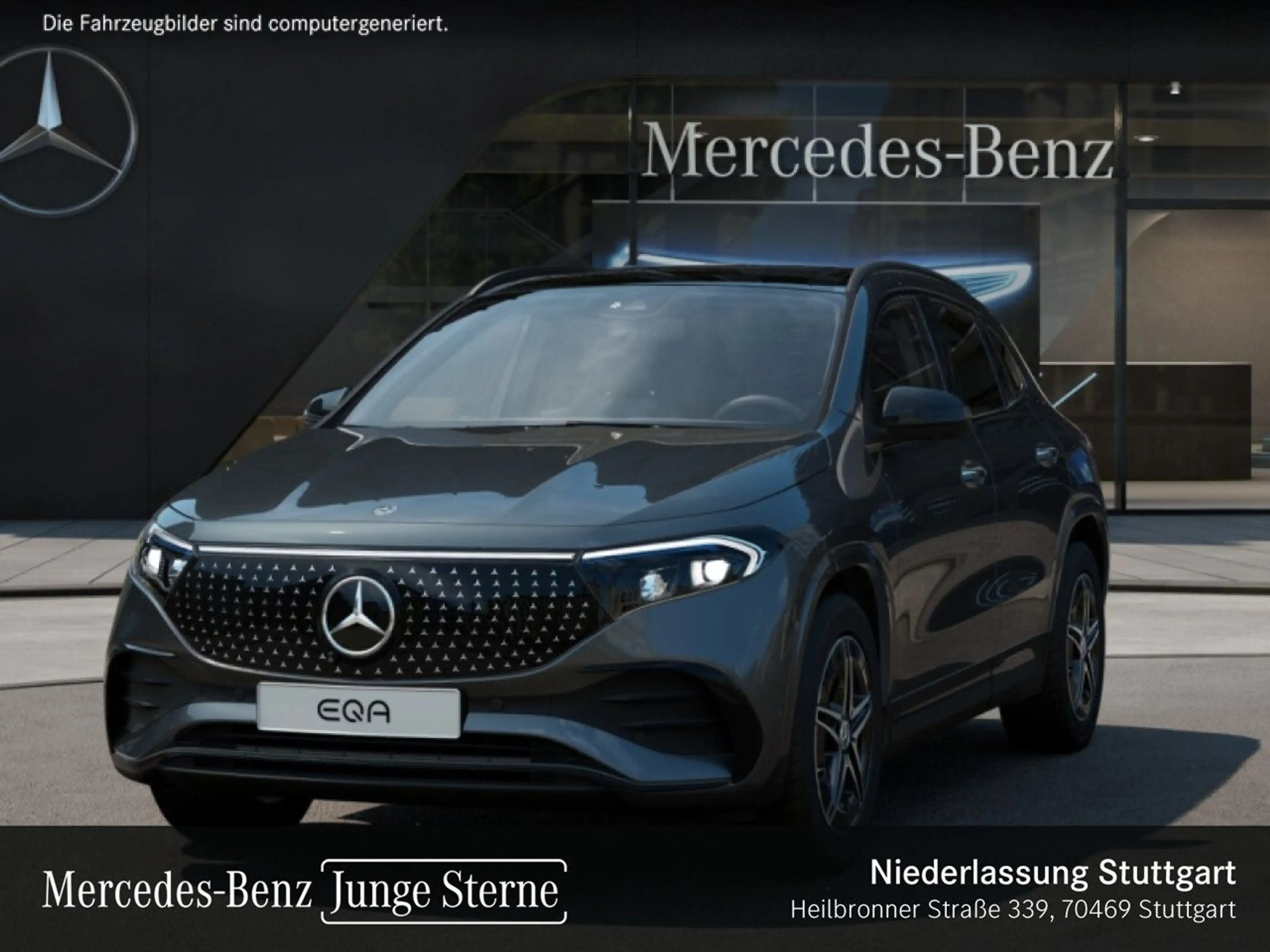 Mercedes-Benz EQA 250 AMG+NIGHT+PLUS-PAKET+AHK+PANO+360+MEMORY — photo 2