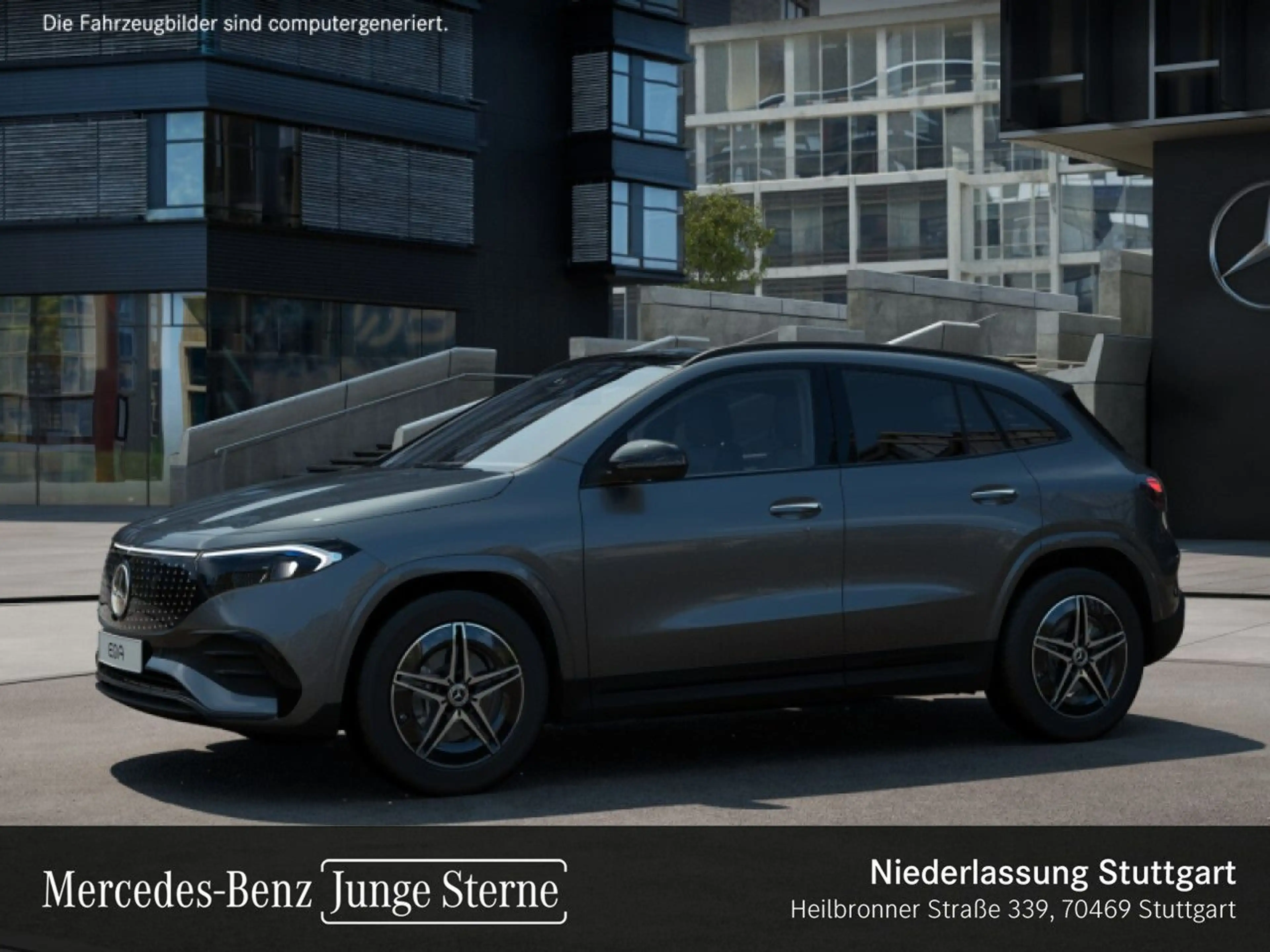 Mercedes-Benz EQA 250 AMG+NIGHT+PLUS-PAKET+AHK+PANO+360+MEMORY — photo 3