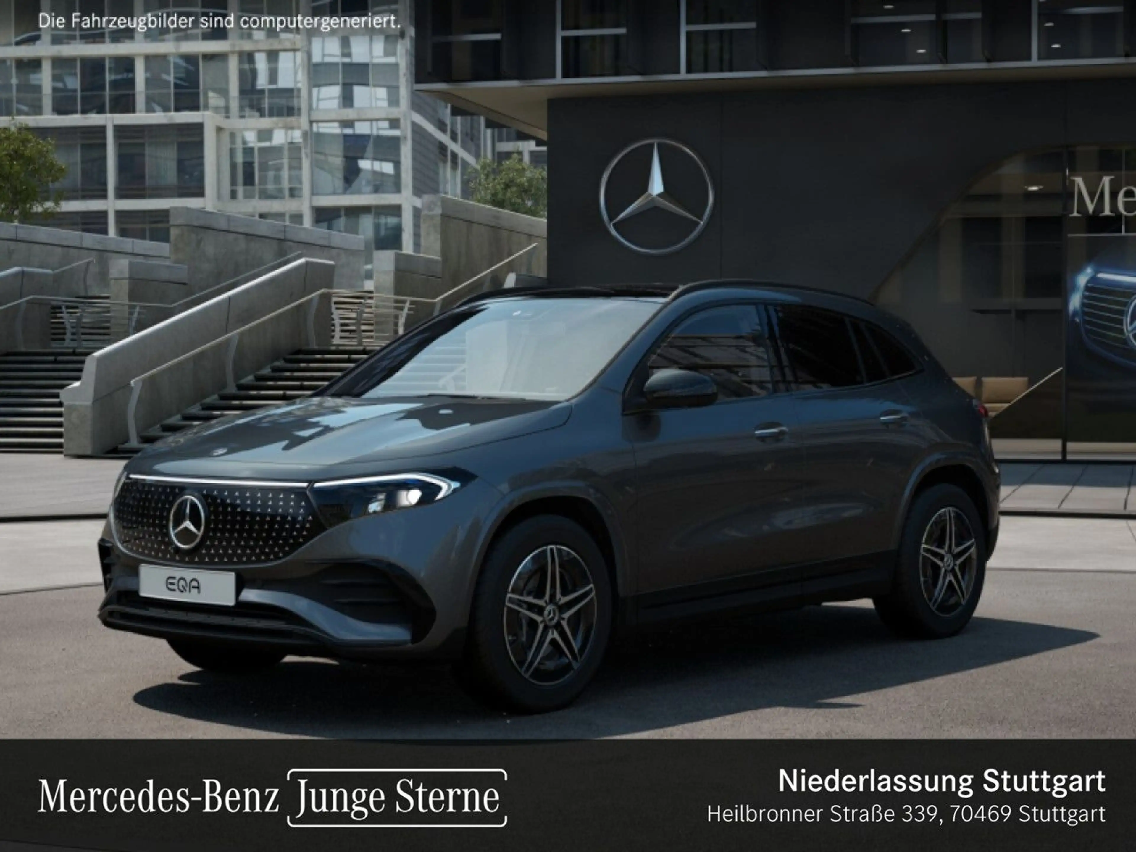 Mercedes-Benz EQA 250 AMG+NIGHT+PLUS-PAKET+AHK+PANO+360+MEMORY — photo 14