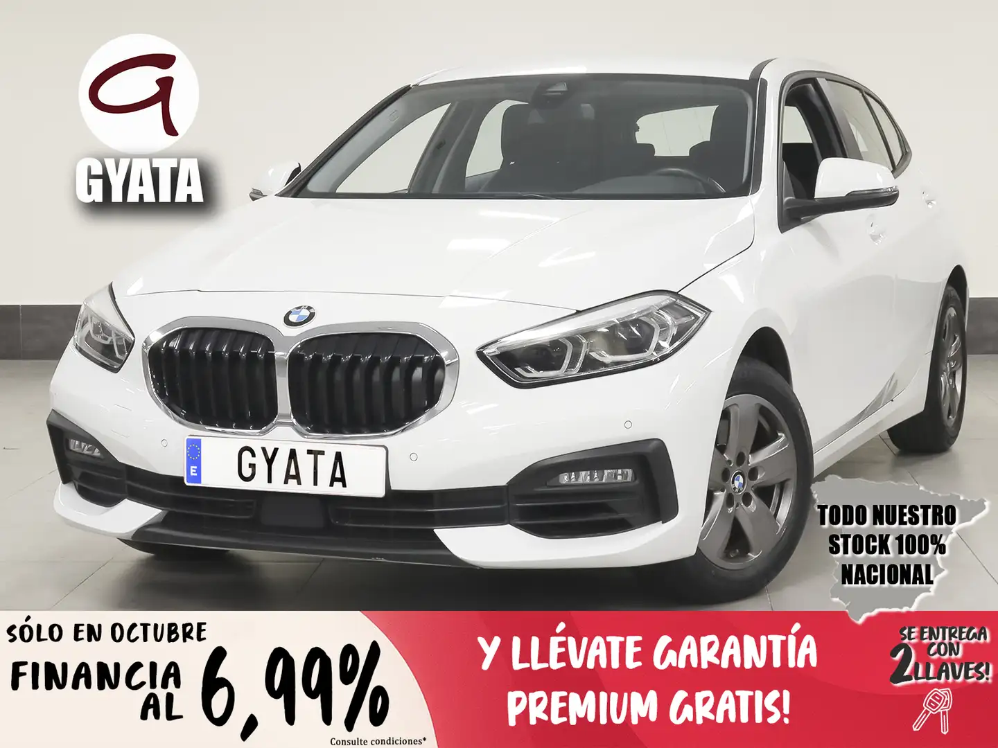 BMW 118 118iA Weiß - 1