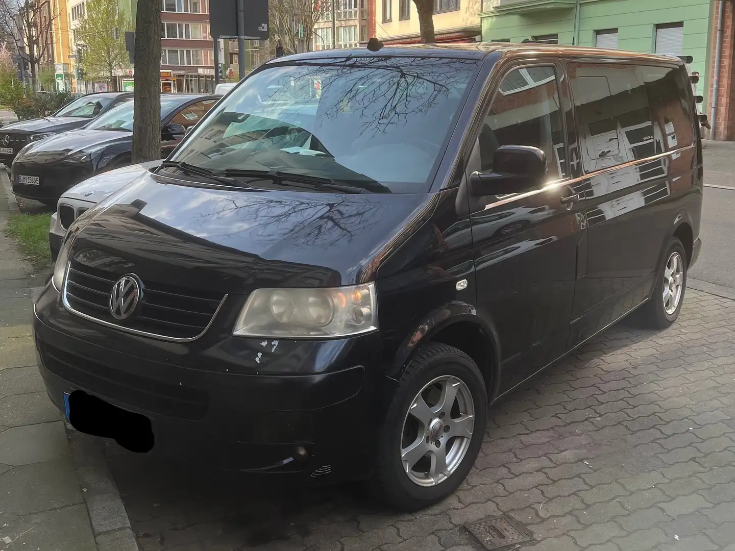 Volkswagen T5 Caravelle Caravelle Lang (7.Si.) Czarny - 2