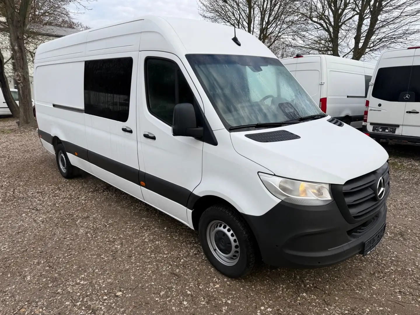 Mercedes-Benz Sprinter Mixto 317 Maxi,6Sitzer,Autom. neuesMod Blanco - 1