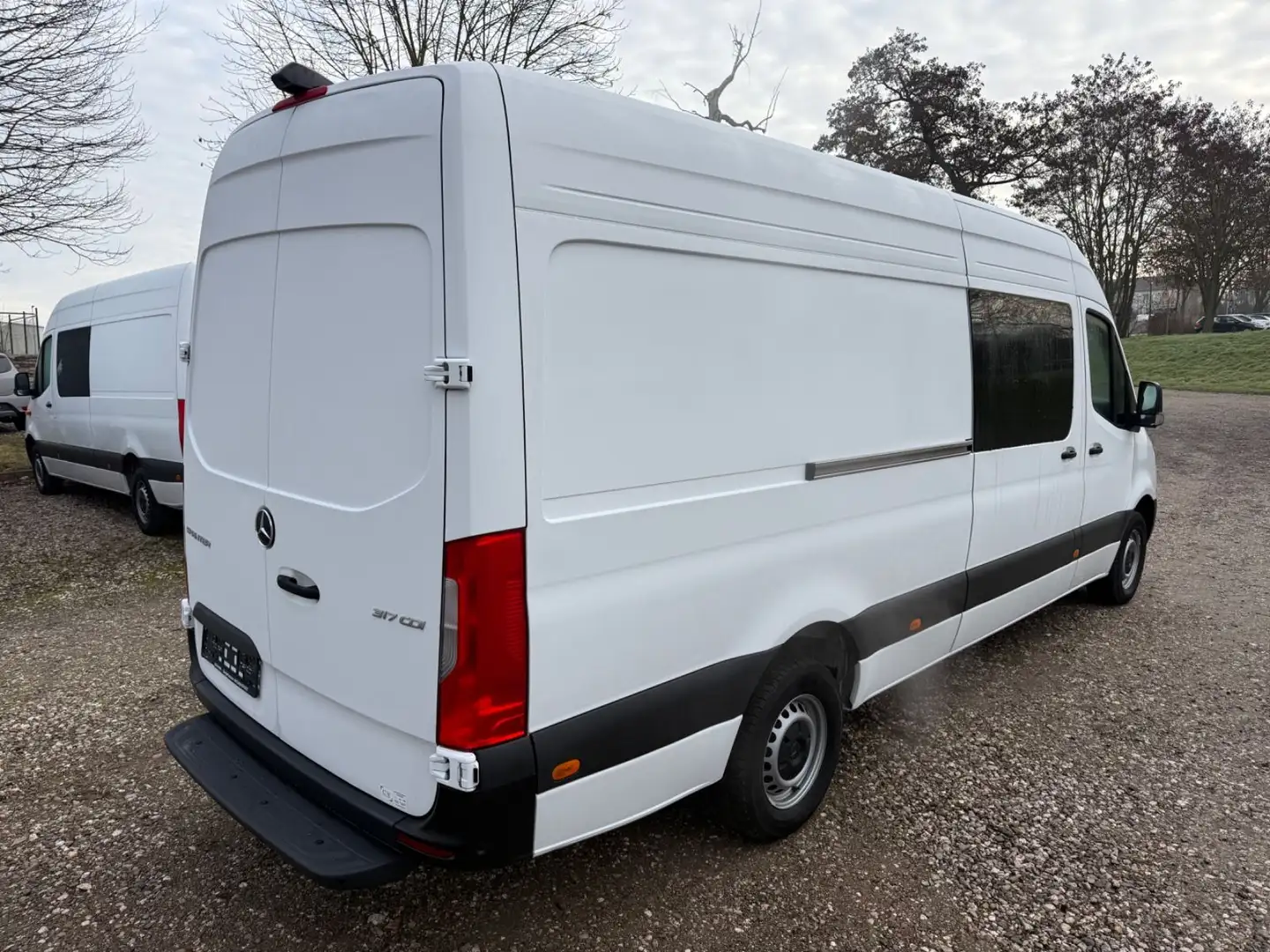 Mercedes-Benz Sprinter Mixto 317 Maxi,6Sitzer,Autom. neuesMod Blanco - 2