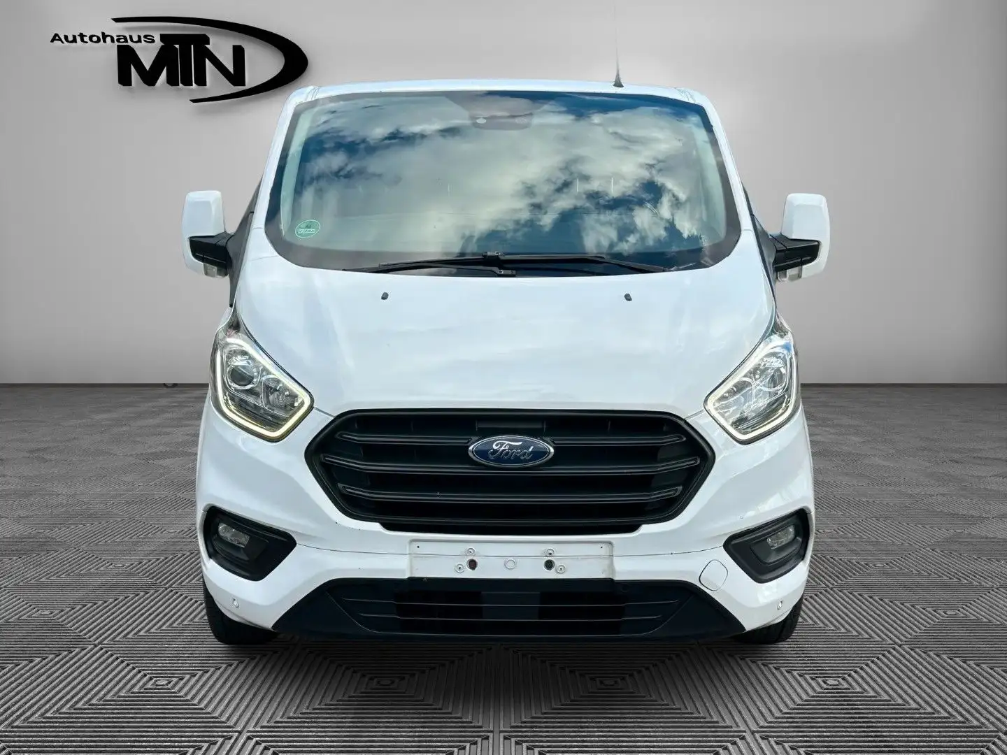 Ford Transit Custom L2 3.Stz Klima Tempomat PDC AHK Wit - 2