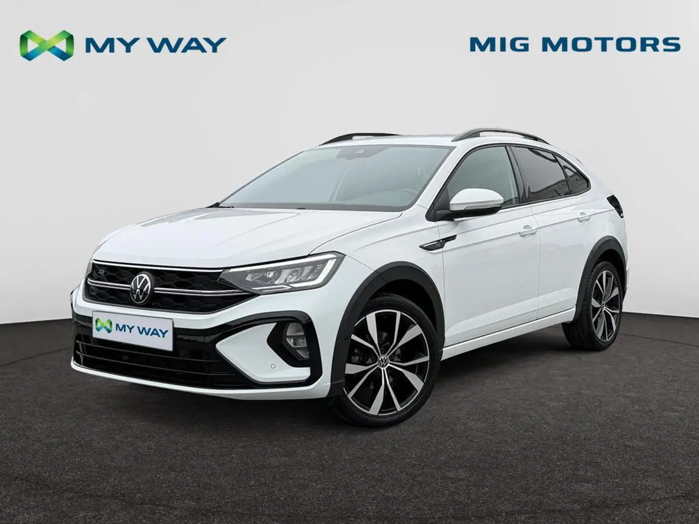 Volkswagen Taigo Taigo R-Line Business 1.5 TSI 110 kW (150 pk) AUTOMAAT /// parkeercamera achteraan /// zetelverwarming vooraan Wit - 1