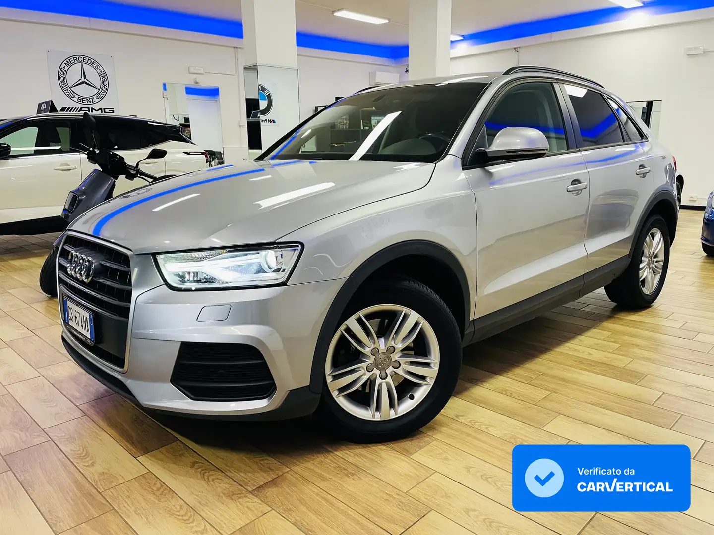 Audi Q3 Q3 2018 2.0 tdi Business Plus 150cv s-tronic Argent - 1